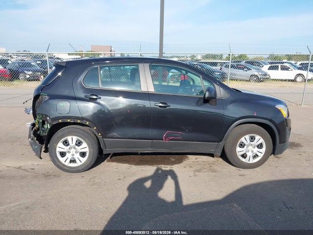 Aukcja sprzedaży 2015 Chevrolet Trax 1ls, vin: KL7CJKSB4FB235970, numer aukcji: 45893512