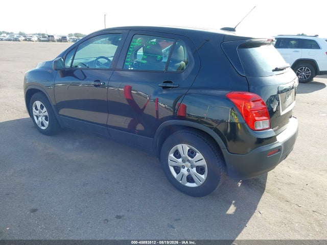 Aukcja sprzedaży 2015 Chevrolet Trax 1ls, vin: KL7CJKSB4FB235970, numer aukcji: 45893512