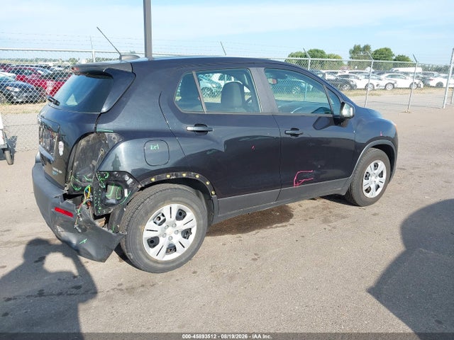Aukcja sprzedaży 2015 Chevrolet Trax 1ls, vin: KL7CJKSB4FB235970, numer aukcji: 45893512