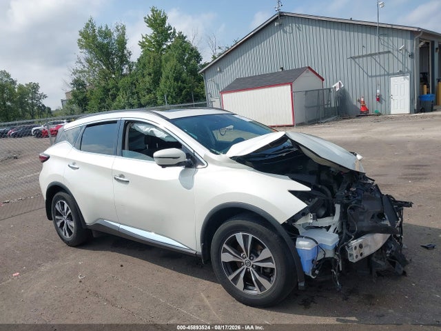2019 Nissan Murano Sv მანქანა იყიდება აუქციონზე, vin: 5N1AZ2MS5KN145750, აუქციონის ნომერი: 45893524