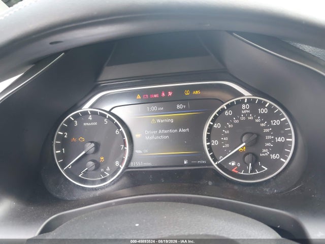 2019 Nissan Murano Sv მანქანა იყიდება აუქციონზე, vin: 5N1AZ2MS5KN145750, აუქციონის ნომერი: 45893524