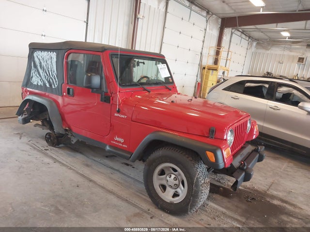 Auction sale of the 2005 Jeep Wrangler Sport, vin: 1J4FA49S65P332391, lot number: 45893529