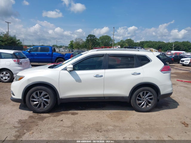 Продаж на аукціоні авто 2016 Nissan Rogue Sl, vin: 5N1AT2MT1GC747736, номер лоту: 45893540