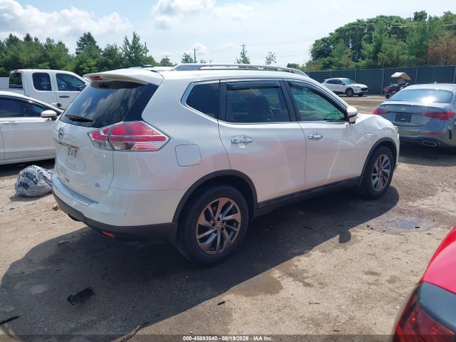 Продаж на аукціоні авто 2016 Nissan Rogue Sl, vin: 5N1AT2MT1GC747736, номер лоту: 45893540