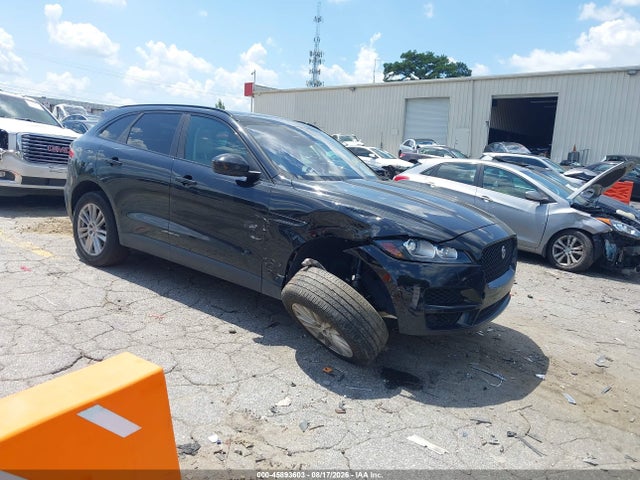 2018 Jaguar F-pace 25t Prestige მანქანა იყიდება აუქციონზე, vin: SADCK2FX7JA255624, აუქციონის ნომერი: 45893603