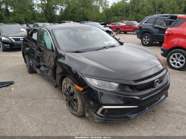 45893612 :رقم المزاد ، 2HGFC2F64KH574321 vin ، 2019 Honda Civic Lx مزاد بيع