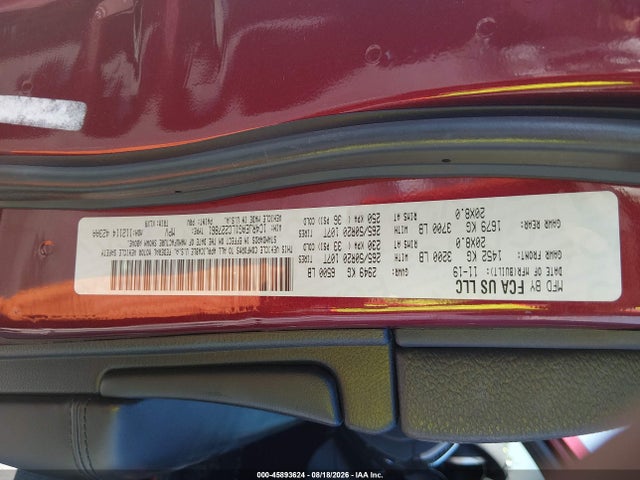 2020 Jeep Grand Cherokee Altitude 4x2 მანქანა იყიდება აუქციონზე, vin: 1C4RJEAG1LC227861, აუქციონის ნომერი: 45893624