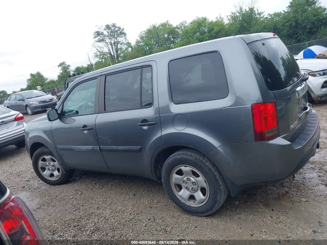 Aukcja sprzedaży 2013 Honda Pilot Lx, vin: 5FNYF4H2XDB057831, numer aukcji: 45893645