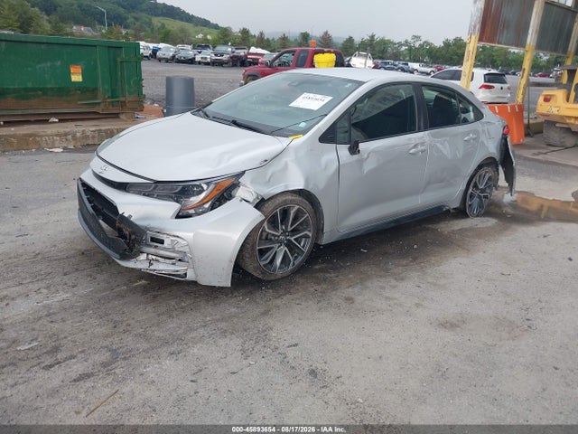 Auction sale of the 2021 Toyota Corolla Se, vin: 5YFS4MCE6MP072554, lot number: 45893654