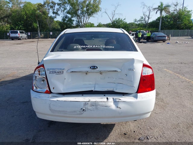 45893679 :رقم المزاد ، KNAFE121165208579 vin ، 2006 Kia Spectra Ex/lx/sx مزاد بيع