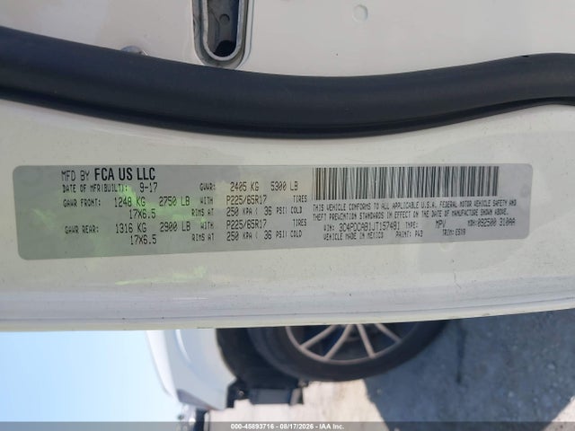 Продажа на аукционе авто 2018 Dodge Journey Se, vin: 3C4PDCAB1JT157481, номер лота: 45893716