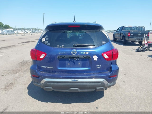 45893752 :رقم المزاد ، 5N1DR2MM5JC653581 vin ، 2018 Nissan Pathfinder Sv مزاد بيع