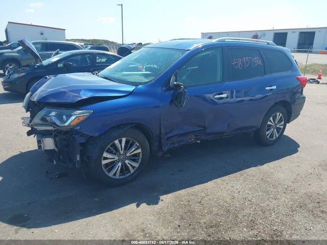 45893752 :رقم المزاد ، 5N1DR2MM5JC653581 vin ، 2018 Nissan Pathfinder Sv مزاد بيع