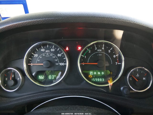 Aukcja sprzedaży 2013 Jeep Wrangler Sport, vin: 1C4AJWAG2DL598841, numer aukcji: 45893789