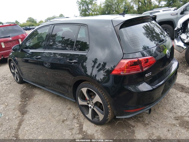 2016 Volkswagen Golf Gti Se 4-door მანქანა იყიდება აუქციონზე, vin: 3VW4T7AU6GM017781, აუქციონის ნომერი: 45893800