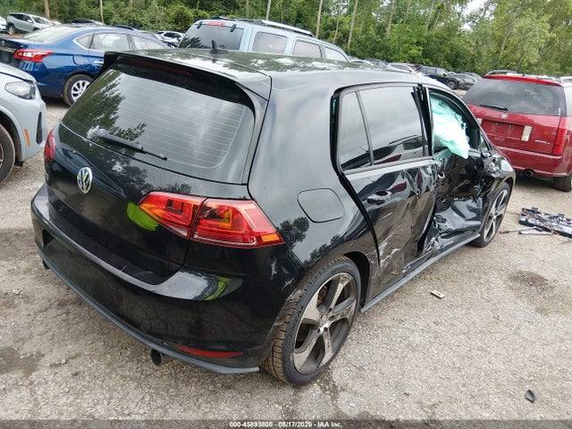2016 Volkswagen Golf Gti Se 4-door მანქანა იყიდება აუქციონზე, vin: 3VW4T7AU6GM017781, აუქციონის ნომერი: 45893800