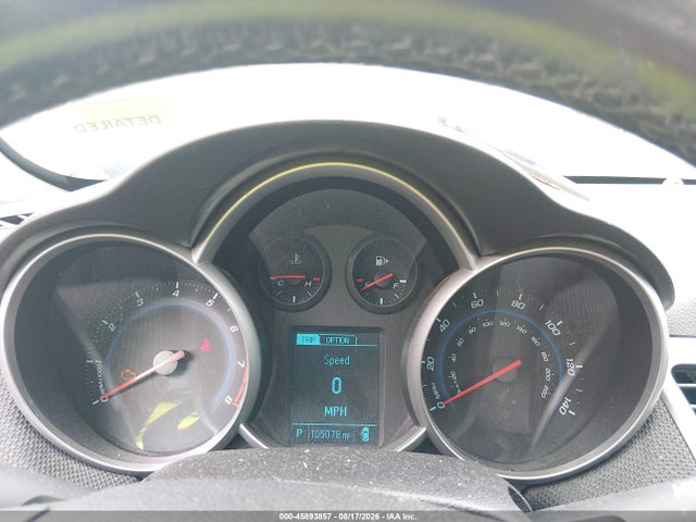 45893857 :رقم المزاد ، 1G1PE5SB7E7407266 vin ، 2014 Chevrolet Cruze 2lt Auto مزاد بيع