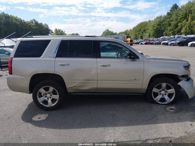45894020 :رقم المزاد ، 1GNSKCKC2FR109390 vin ، 2015 Chevrolet Tahoe Ltz مزاد بيع