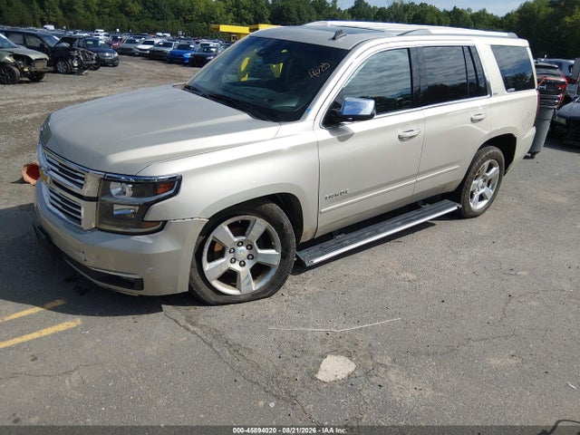 45894020 :رقم المزاد ، 1GNSKCKC2FR109390 vin ، 2015 Chevrolet Tahoe Ltz مزاد بيع