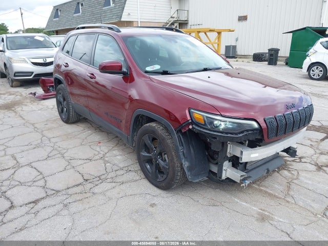 2021 Jeep Cherokee Altitude Fwd მანქანა იყიდება აუქციონზე, vin: 1C4PJLLBXMD144194, აუქციონის ნომერი: 45894055