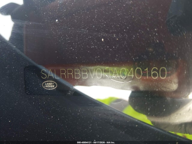 Продажа на аукционе авто 2017 Land Rover Discovery Hse, vin: SALRRBBV0HA040160, номер лота: 45894121