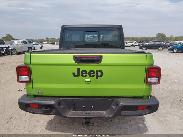 45894148 :رقم المزاد ، 1C6PJTAG9SL543705 vin ، 2025 Jeep Gladiator Sport مزاد بيع