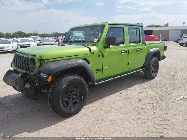 45894148 :رقم المزاد ، 1C6PJTAG9SL543705 vin ، 2025 Jeep Gladiator Sport مزاد بيع