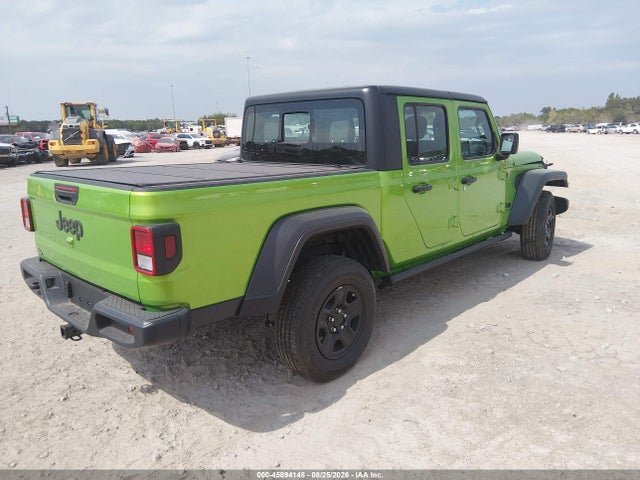 45894148 :رقم المزاد ، 1C6PJTAG9SL543705 vin ، 2025 Jeep Gladiator Sport مزاد بيع