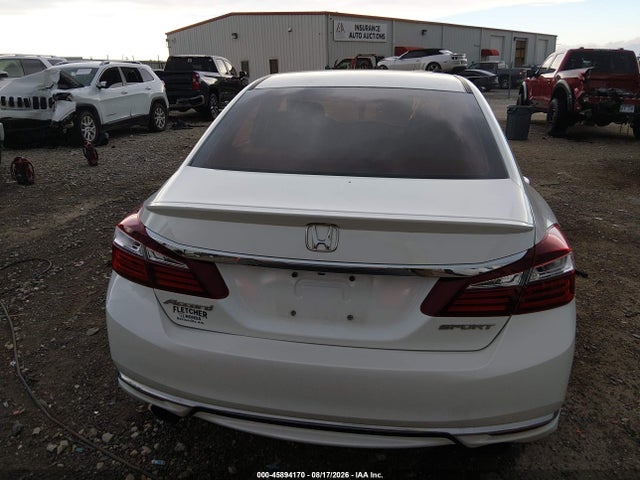 Продажа на аукционе авто 2017 Honda Accord Sport, vin: 1HGCR2F57HA238999, номер лота: 45894170