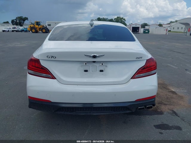Продажа на аукционе авто 2020 Genesis G70 2.0t Rwd, vin: KMTG44LA5LU050793, номер лота: 45894172