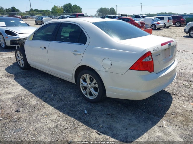 45894174 :رقم المزاد ، 3FAHP0HA8CR233212 vin ، 2012 Ford Fusion Se مزاد بيع