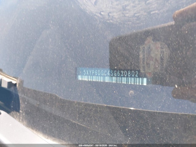 2025 Kia Telluride S მანქანა იყიდება აუქციონზე, vin: 5XYP6DGC4SG630802, აუქციონის ნომერი: 45894241