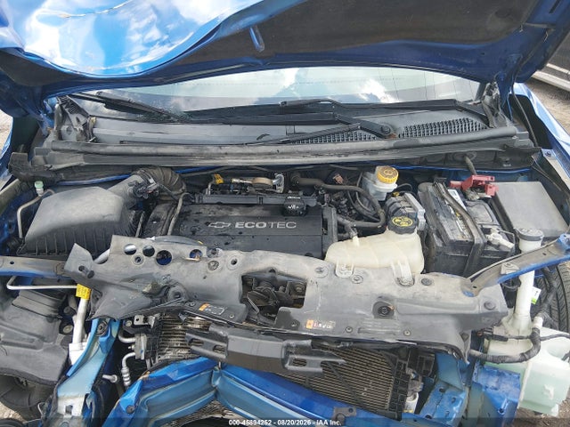 2016 Chevrolet Sonic Lt Auto მანქანა იყიდება აუქციონზე, vin: 1G1JC5SH3G4127591, აუქციონის ნომერი: 45894252