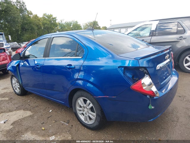 2016 Chevrolet Sonic Lt Auto მანქანა იყიდება აუქციონზე, vin: 1G1JC5SH3G4127591, აუქციონის ნომერი: 45894252