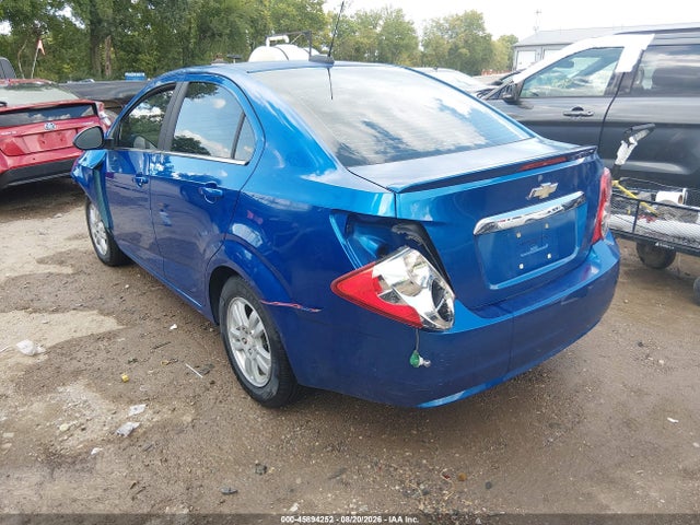 2016 Chevrolet Sonic Lt Auto მანქანა იყიდება აუქციონზე, vin: 1G1JC5SH3G4127591, აუქციონის ნომერი: 45894252