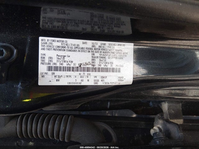 1FADP3F22EL185378 Ford FOCUS SE