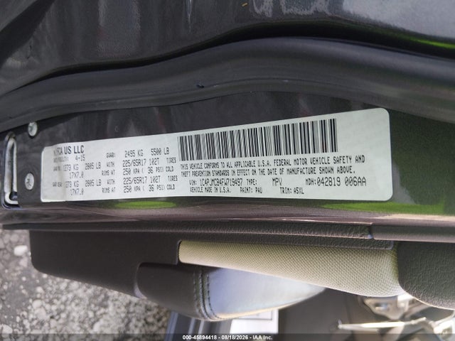 2015 Jeep Cherokee Latitude მანქანა იყიდება აუქციონზე, vin: 1C4PJMCB4FW719497, აუქციონის ნომერი: 45894418