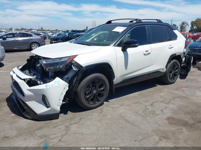 2022 Toyota Rav4 Hybrid Xse მანქანა იყიდება აუქციონზე, vin: JTME6RFV0ND527970, აუქციონის ნომერი: 45894458