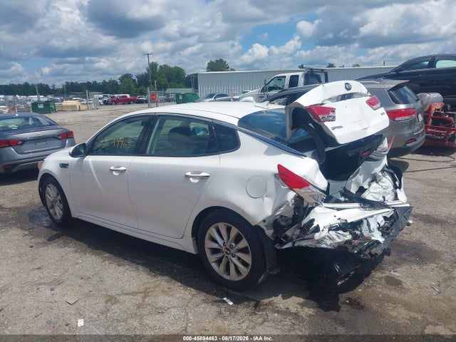 2018 Kia Optima Ex მანქანა იყიდება აუქციონზე, vin: 5XXGU4L39JG222214, აუქციონის ნომერი: 45894463