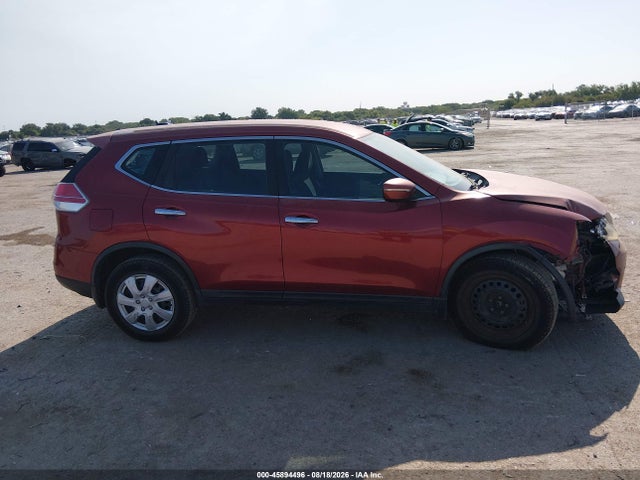 Auction sale of the 2015 Nissan Rogue S, vin: KNMAT2MT2FP589046, lot number: 45894496