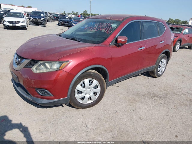 Auction sale of the 2015 Nissan Rogue S, vin: KNMAT2MT2FP589046, lot number: 45894496