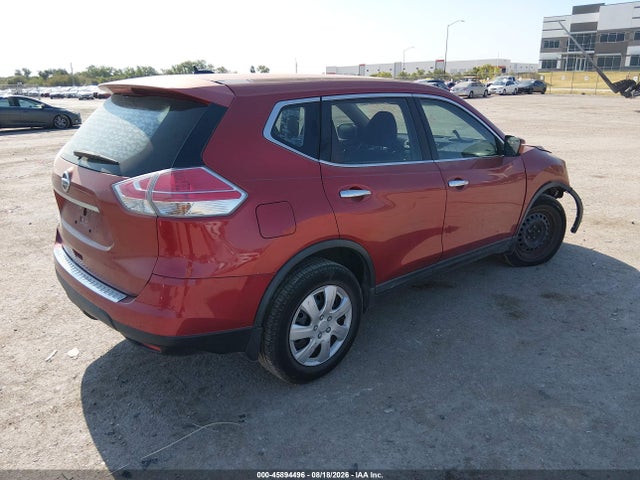 Auction sale of the 2015 Nissan Rogue S, vin: KNMAT2MT2FP589046, lot number: 45894496