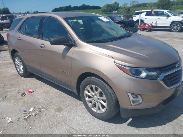 Auction sale of the 2018 Chevrolet Equinox Ls, vin: 2GNAXHEV9J6210826, lot number: 45894502