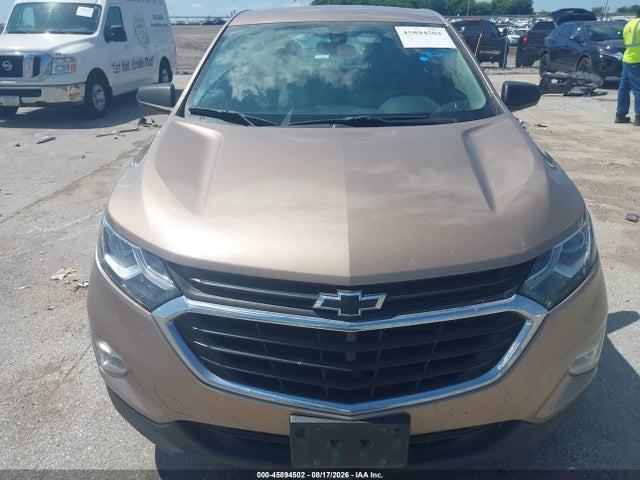 45894502 :رقم المزاد ، 2GNAXHEV9J6210826 vin ، 2018 Chevrolet Equinox Ls مزاد بيع