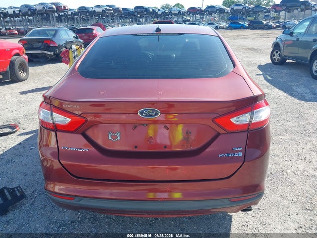 Продаж на аукціоні авто 2014 Ford Fusion Hybrid Se, vin: 3FA6P0LU4ER308306, номер лоту: 45894516
