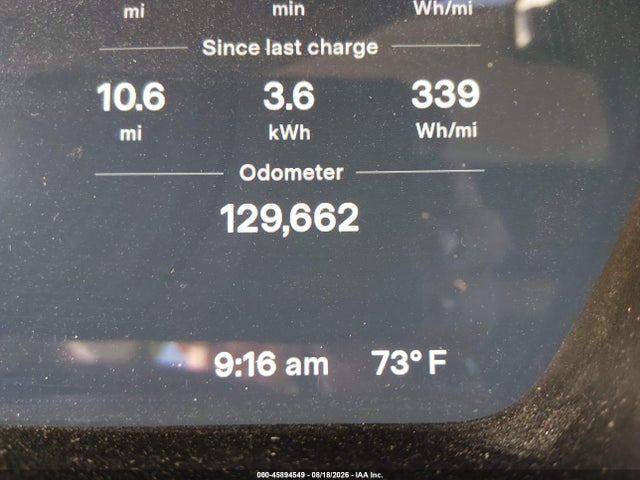 45894549 :رقم المزاد ، 5YJSA1E20GF146268 vin ، 2016 Tesla Model S 60d/70d/75d/85d/90d مزاد بيع