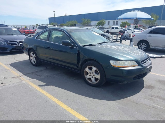 1999 Honda Accord Ex V6 მანქანა იყიდება აუქციონზე, vin: 1HGCG2256XA003522, აუქციონის ნომერი: 45894572