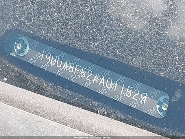 45894576 :رقم المزاد ، 19UUA8F52AA011529 vin ، 2010 Acura Tl 3.5 مزاد بيع