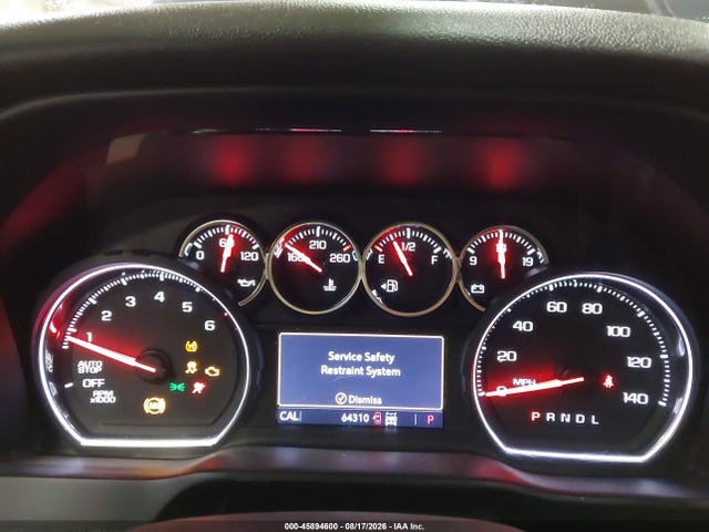 2019 Chevrolet Silverado 1500 Rst მანქანა იყიდება აუქციონზე, vin: 3GCUYEED1KG127034, აუქციონის ნომერი: 45894600