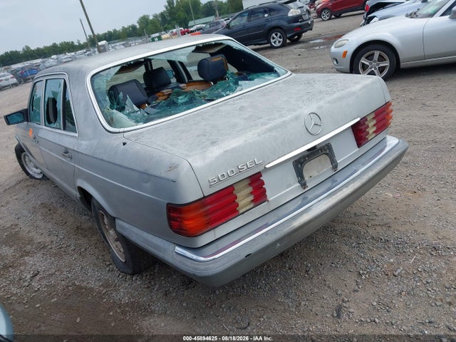 1985 Mercedes-benz 500 Sel მანქანა იყიდება აუქციონზე, vin: WDBCA37D5FA163037, აუქციონის ნომერი: 45894625